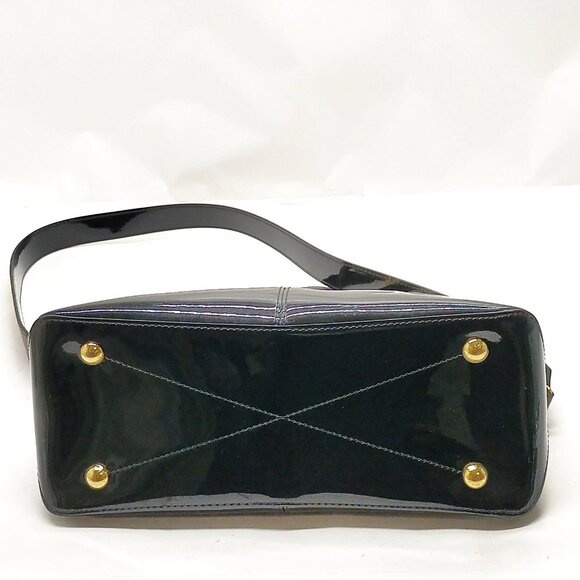 Authentic Louis Vuitton Miroir Black Vernis Tote Bag mon1690-110525 - Picture 8 of 16